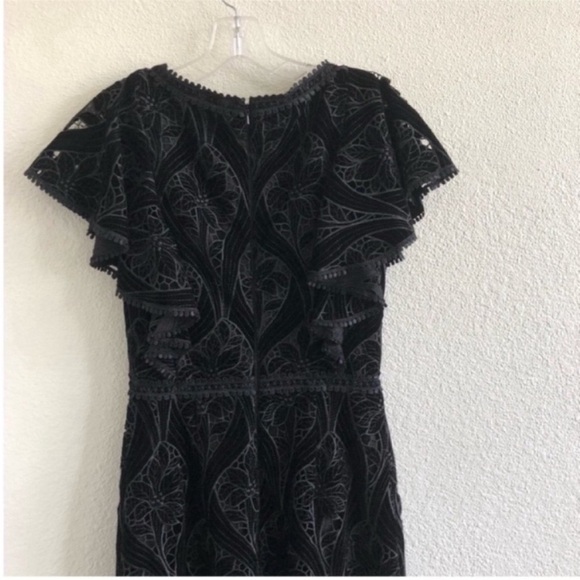 Monique Lhuillier Hilaire Velvet Dress - Picture 5 of 10